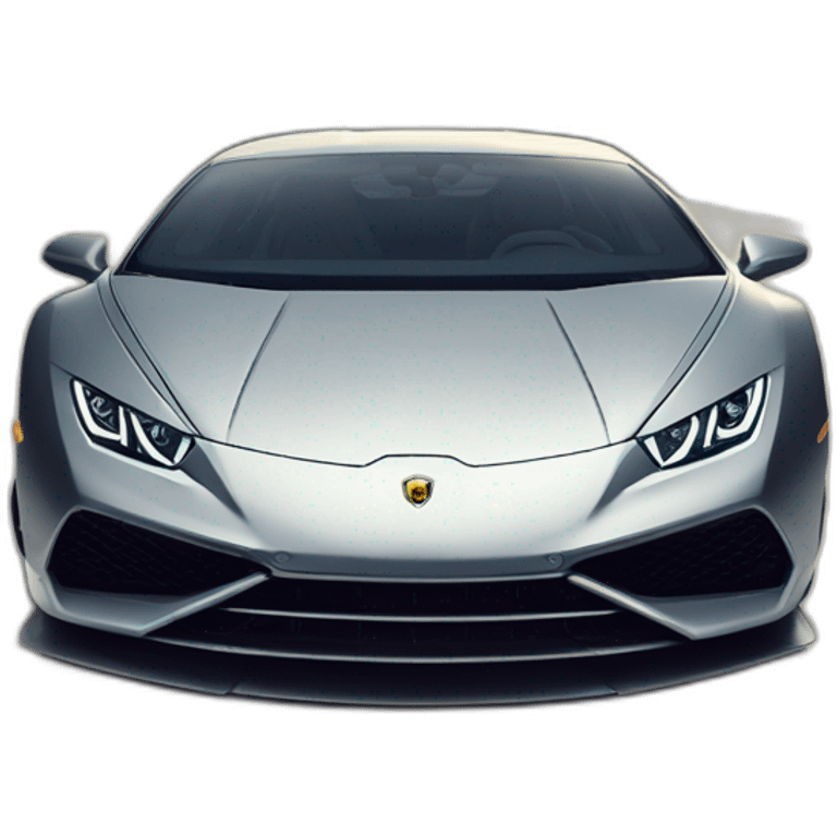 face Lamborghini Huracan emoji