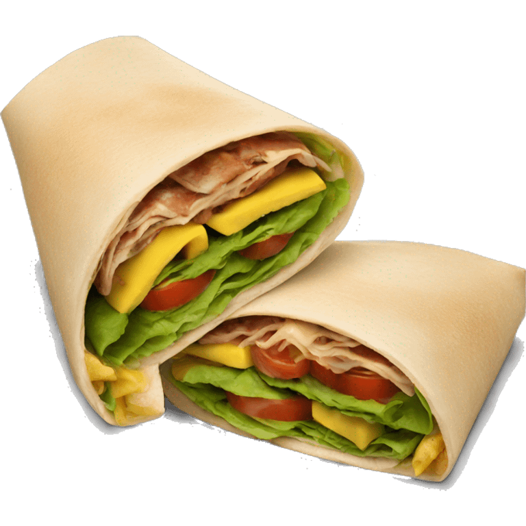 Subway wrap emoji