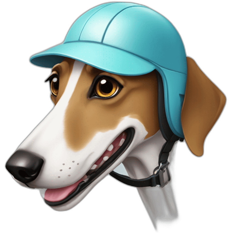 Galgo disck jockey emoji