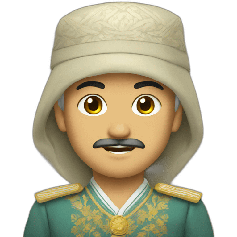 uzbek front face emoji