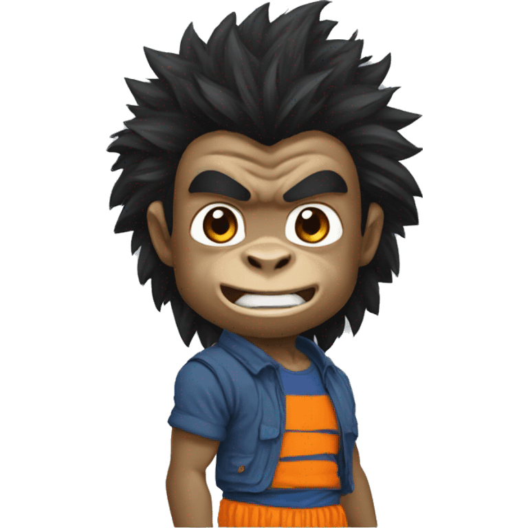 Gorilla goku  emoji