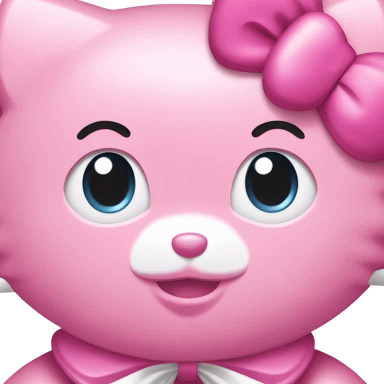 pink hello kitty emoji