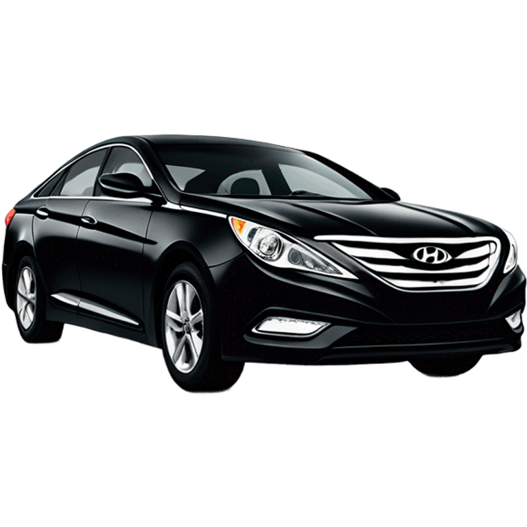 2011 Hyundai sonata black  emoji