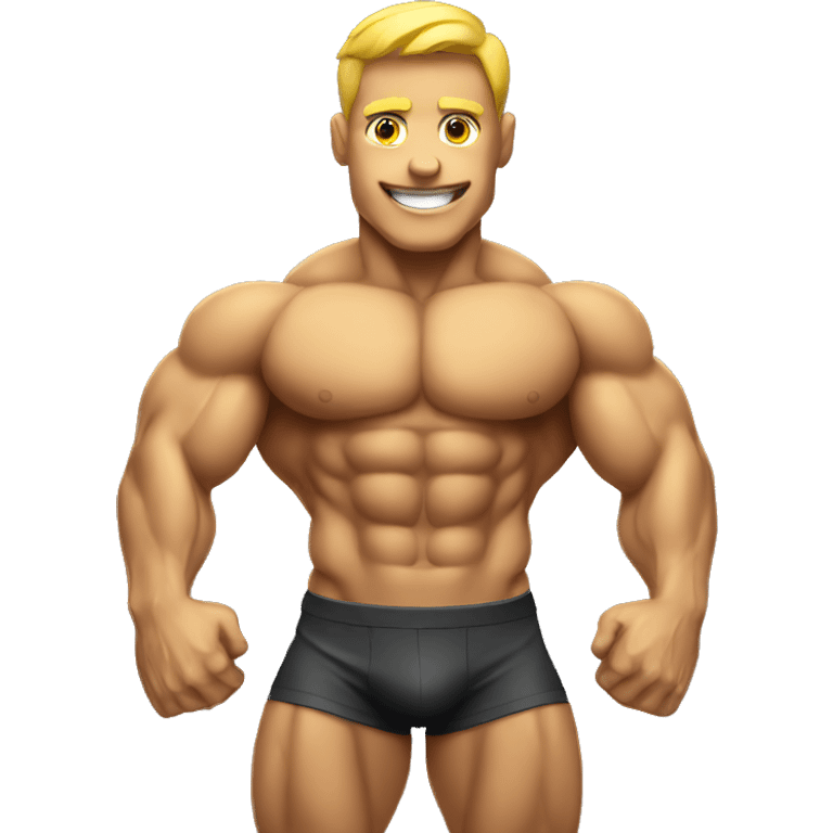 battery bodybuilder emoji