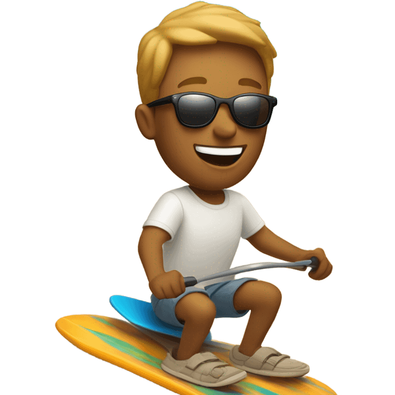 Dune surfing emoji