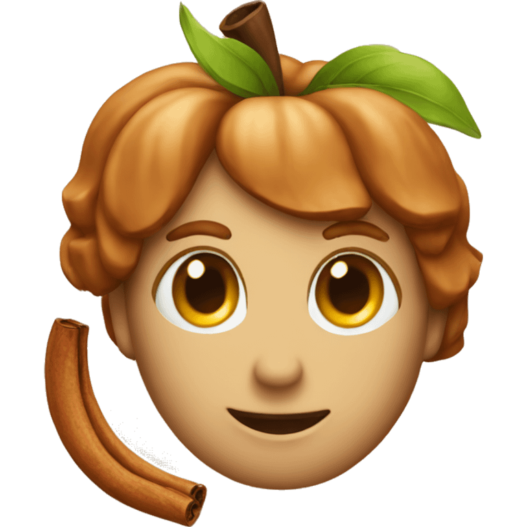 apple cinnamon emoji