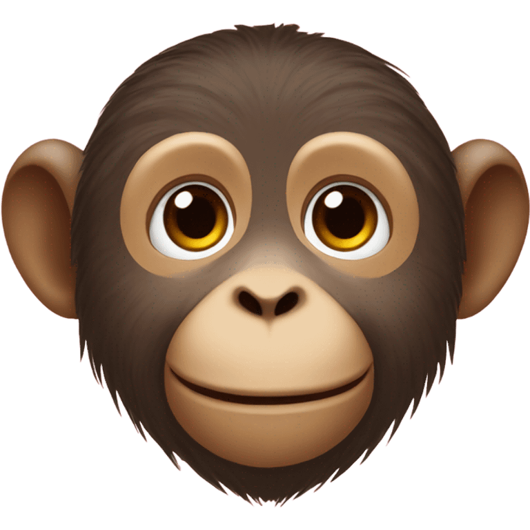 Monkey in love emoji