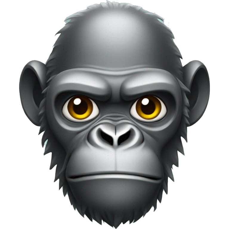 Robot gorilla emoji