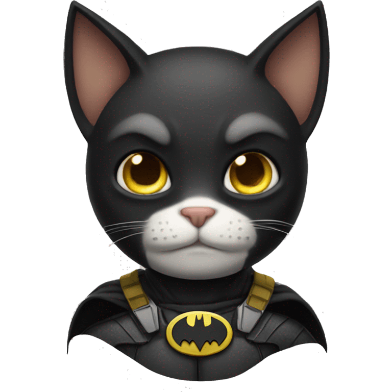 Batman cat emoji