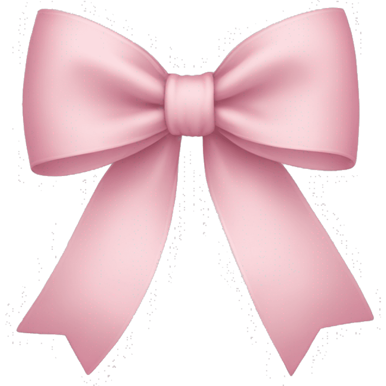 light pink bow  emoji