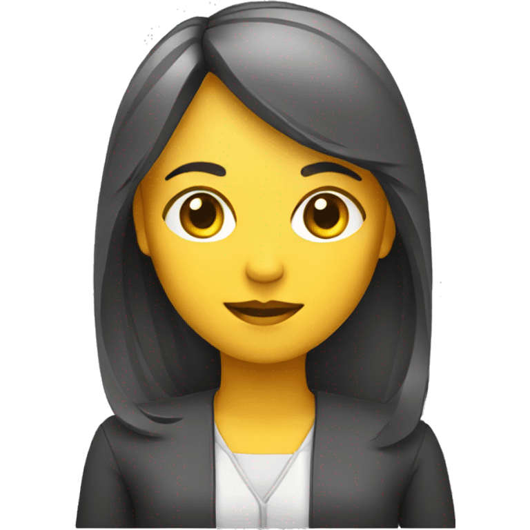 data analytics icon girl emoji