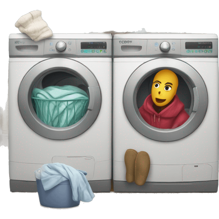 Cozy laundry  emoji