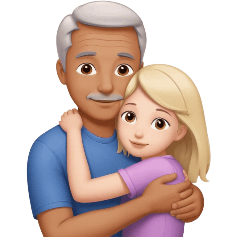 Daughter loves dad emoji