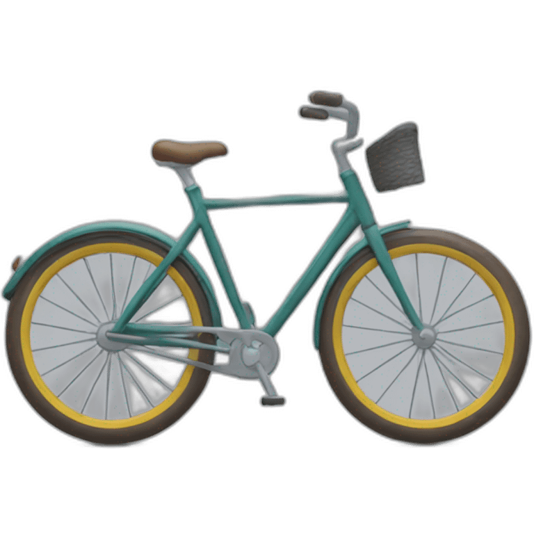 Chat sur un vélo emoji