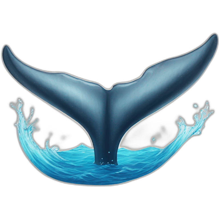 whale-tail emoji