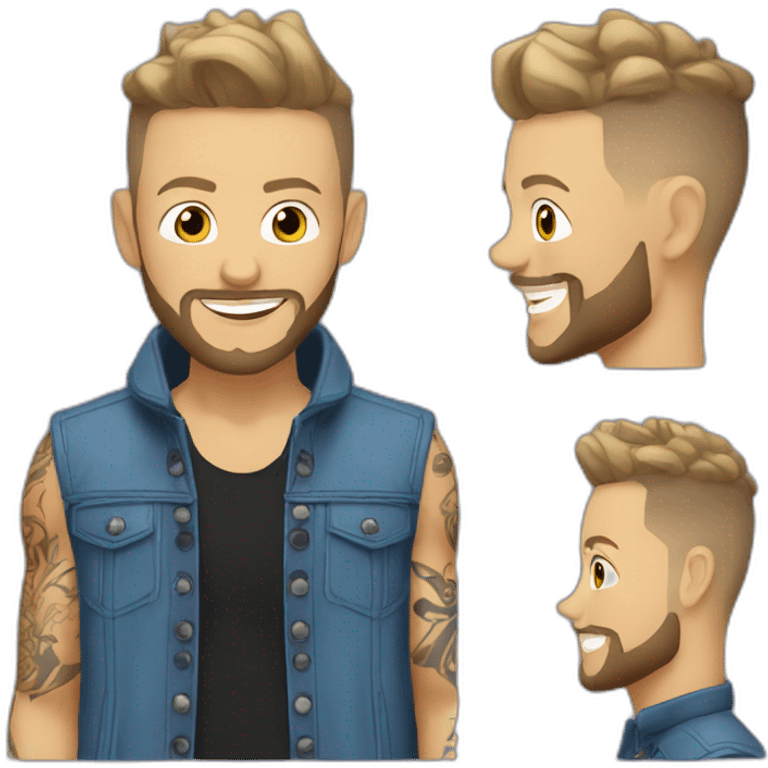 M. Pokora  emoji