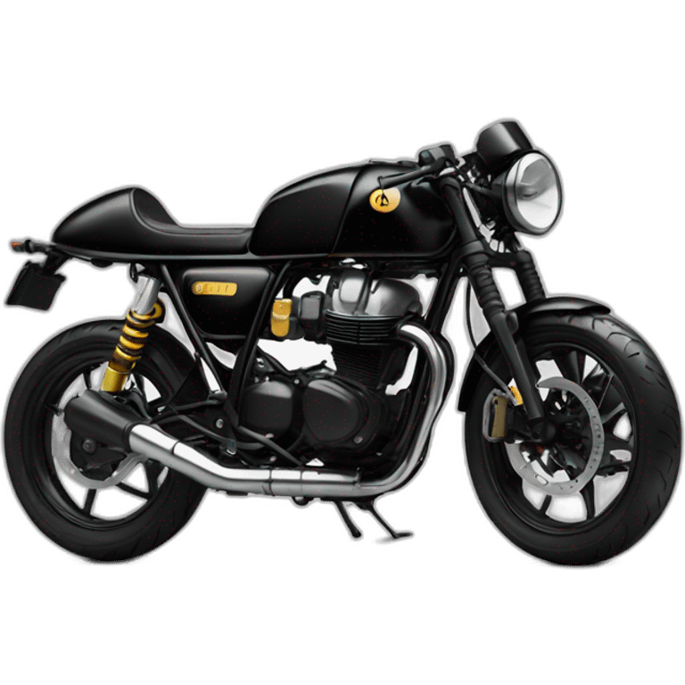 bike black body cafe racer emoji