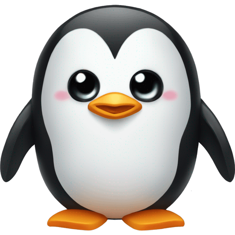 Hungry penguin emoji