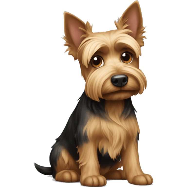 York-terrier-sitting emoji