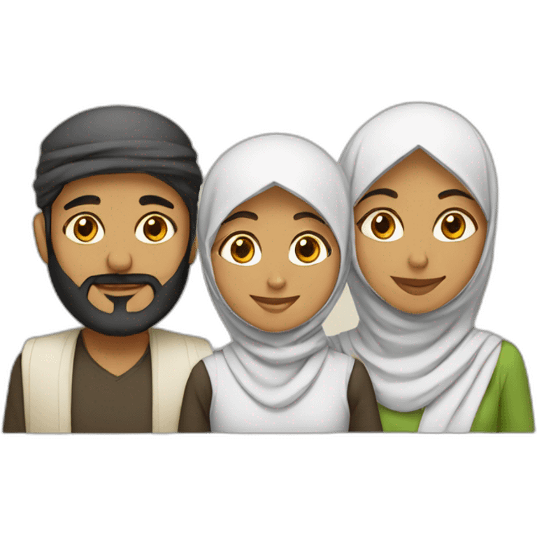 muslim family emoji