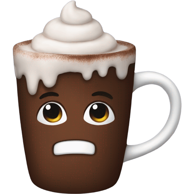 Cup of hot chocolate  emoji