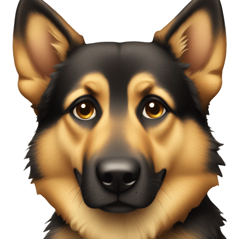 Alsatian dog emoji