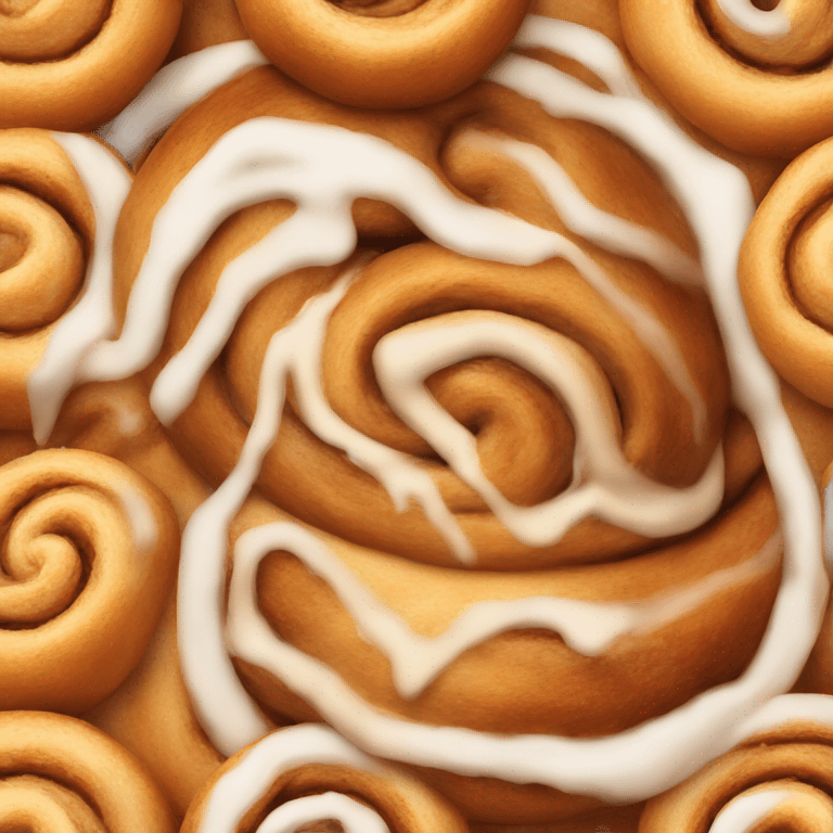 Cinnamon bun emoji