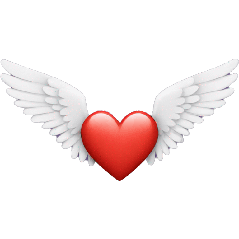 Heart with wings emoji