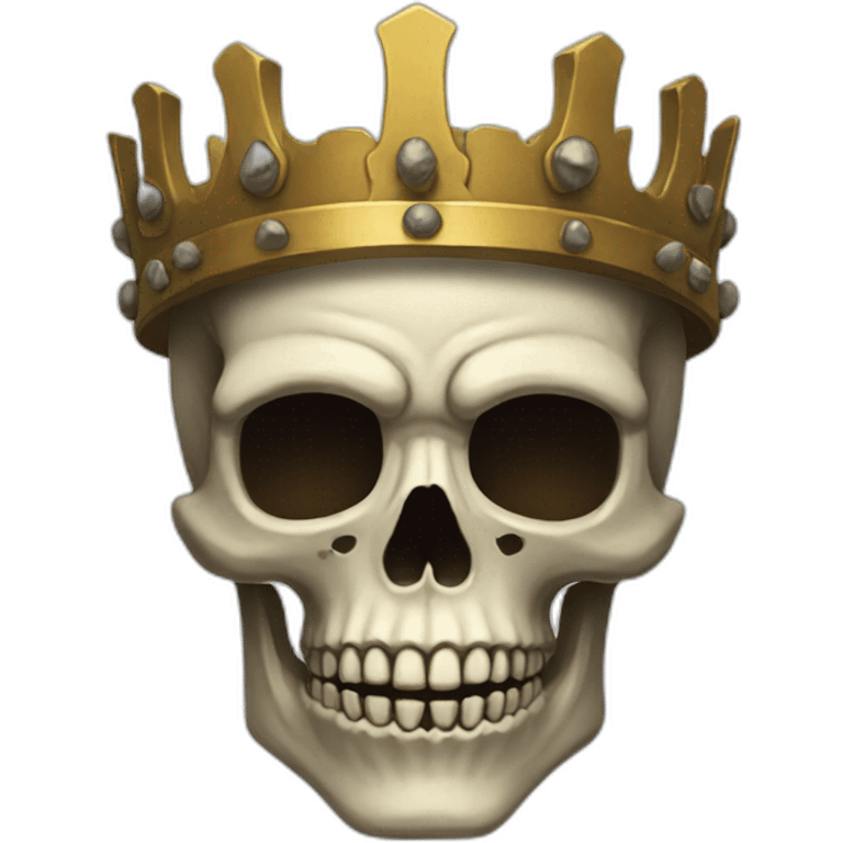 Skull king emoji