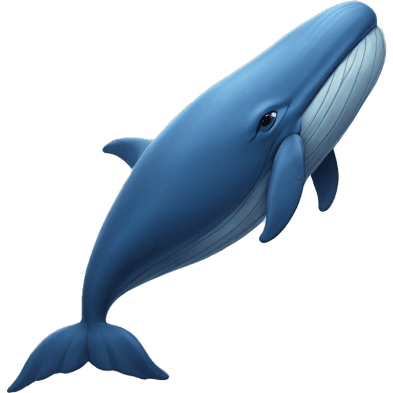 Blue whale emoji