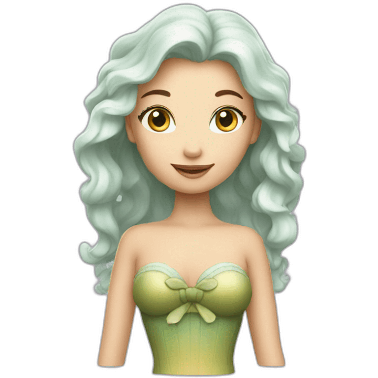 la petite sirene emoji