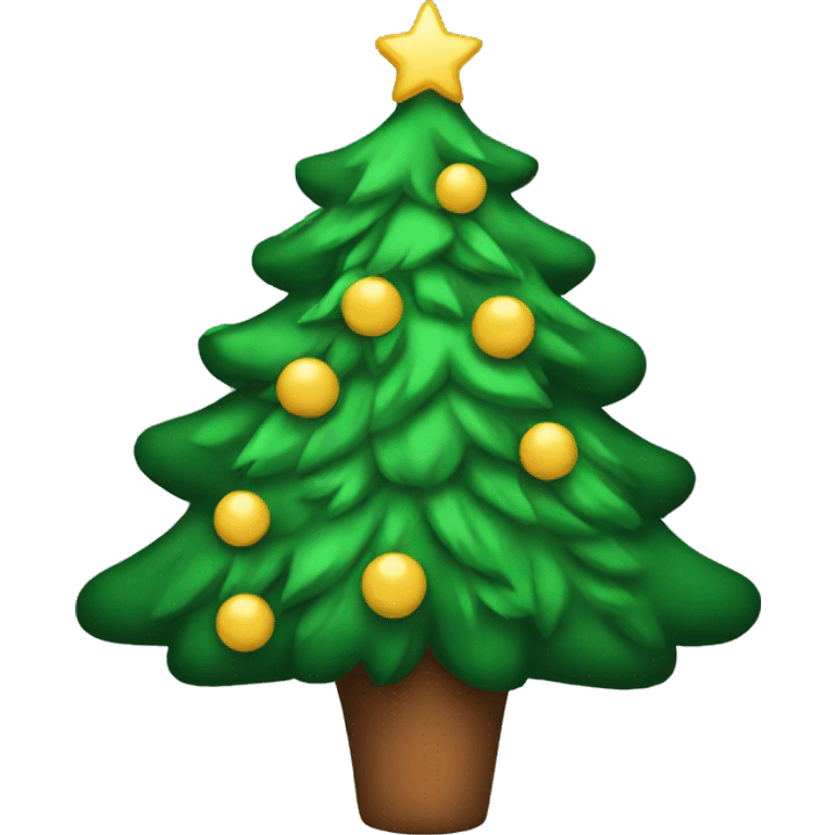 Christmas tree emoji