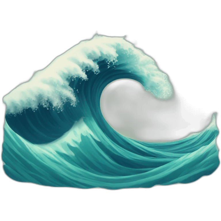 wave emoji