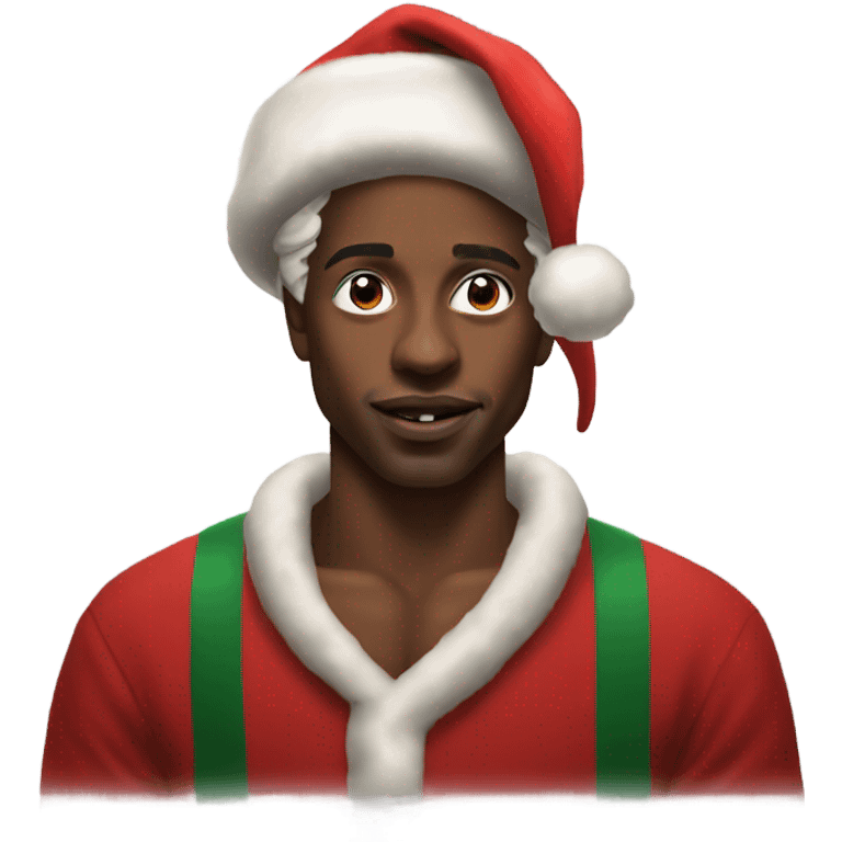 playboy Carti as Santa emoji