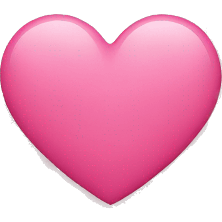 Pink heart emoji