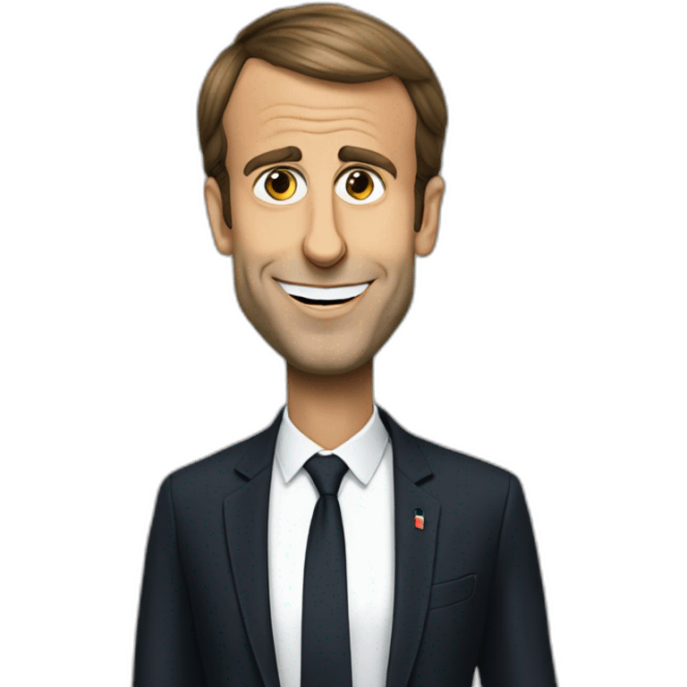 Emmanuel Macron emoji