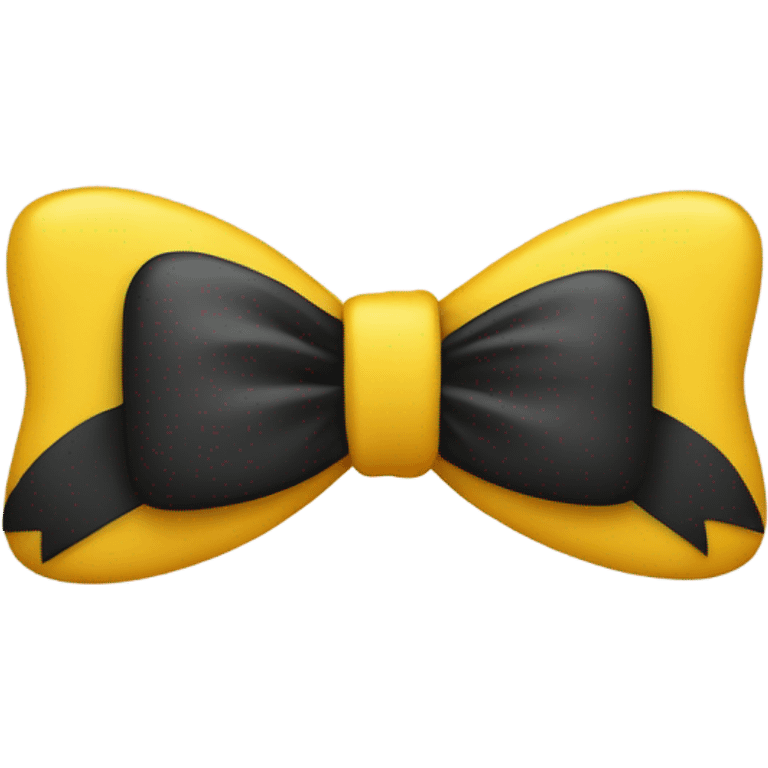 Bow with smiley face emoji