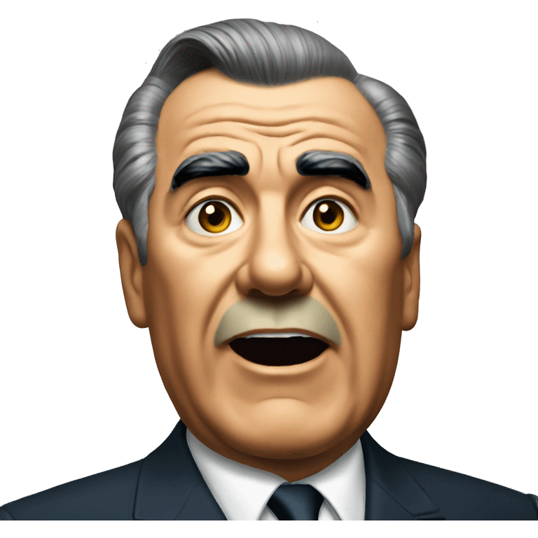 surprised Brezhnev emoji