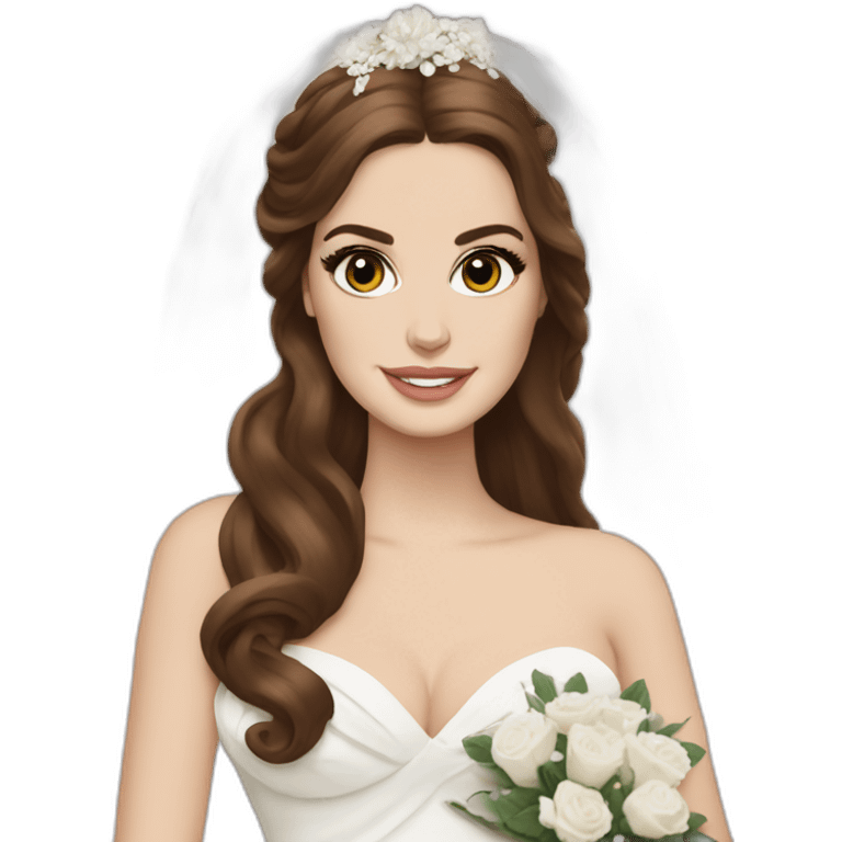 Lana del rey as a bride emoji