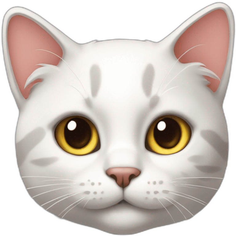 Cat collerette emoji