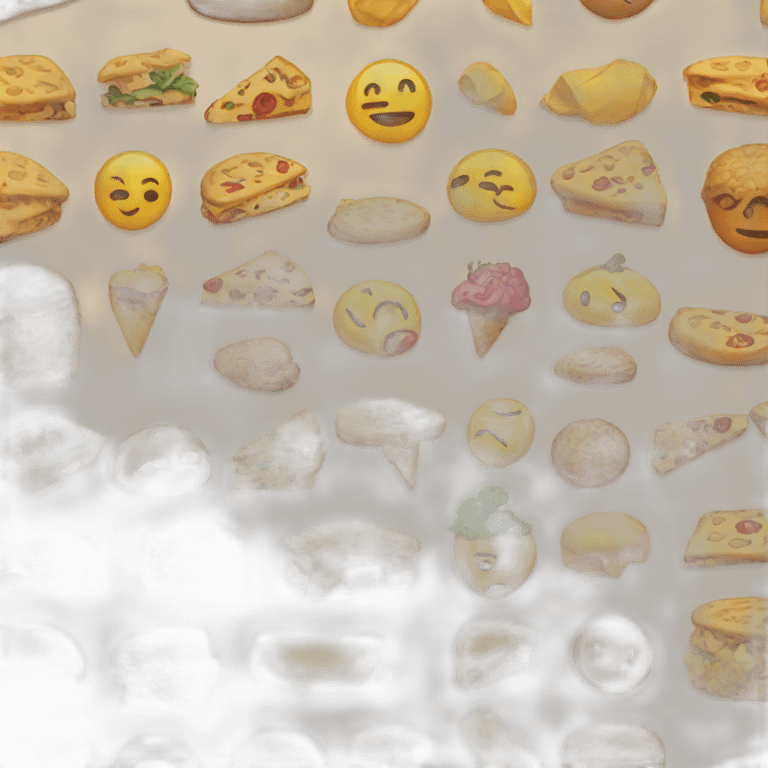 person thinks of food emoji