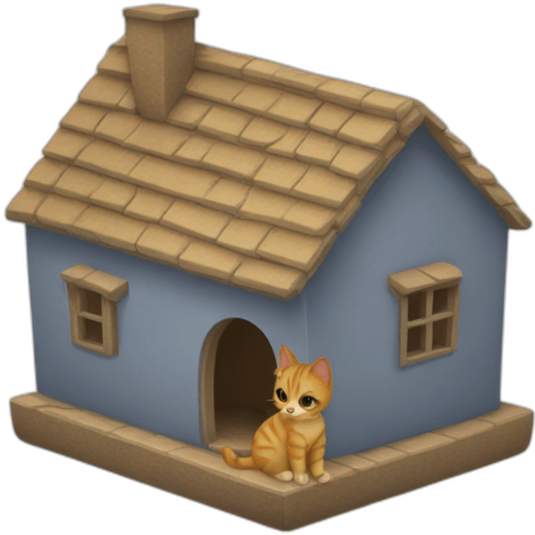 cat-house emoji