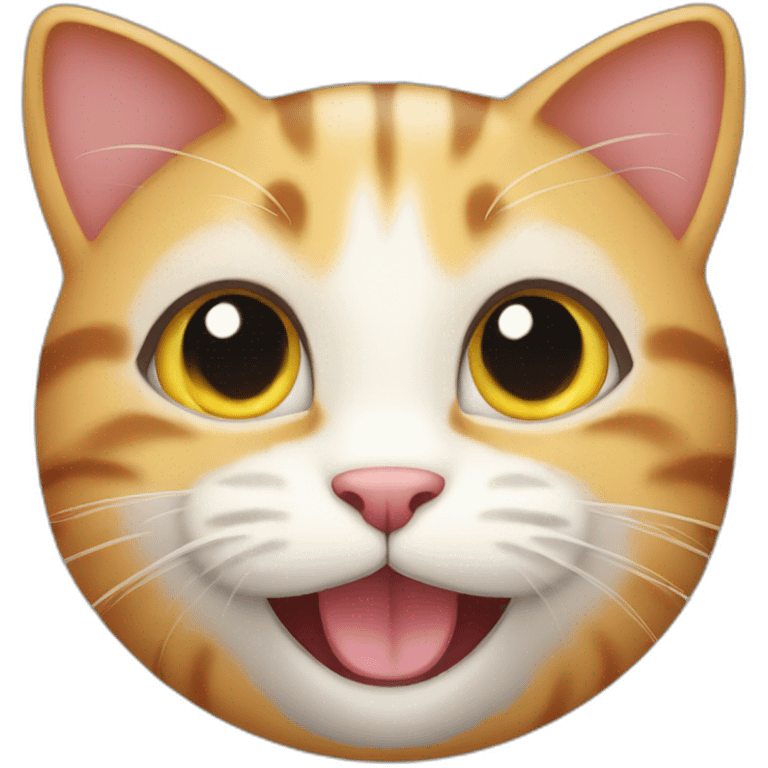 Cat smile emoji