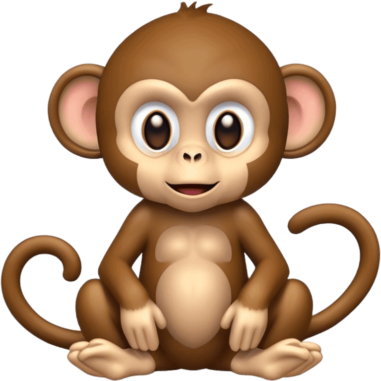 Cheeky monkey  emoji