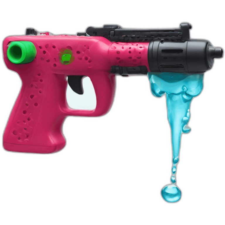 Raspberry pi watergun emoji