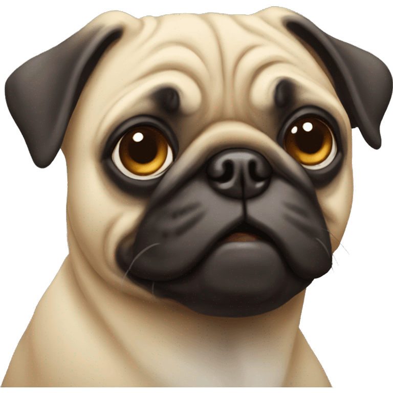 old pug emoji