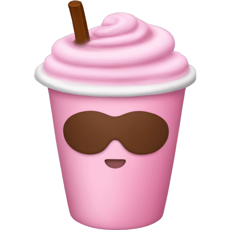 pink hot Latte  emoji