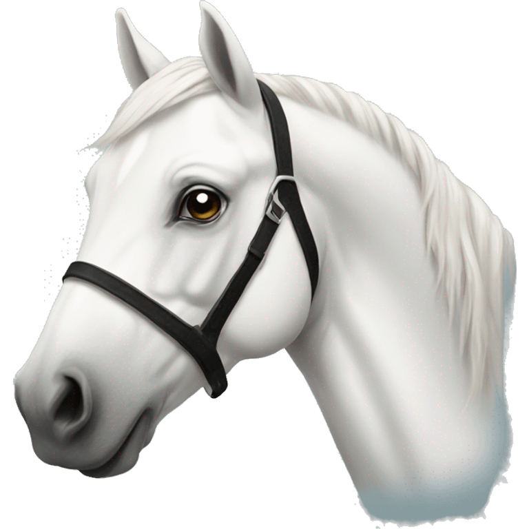 White horse emoji