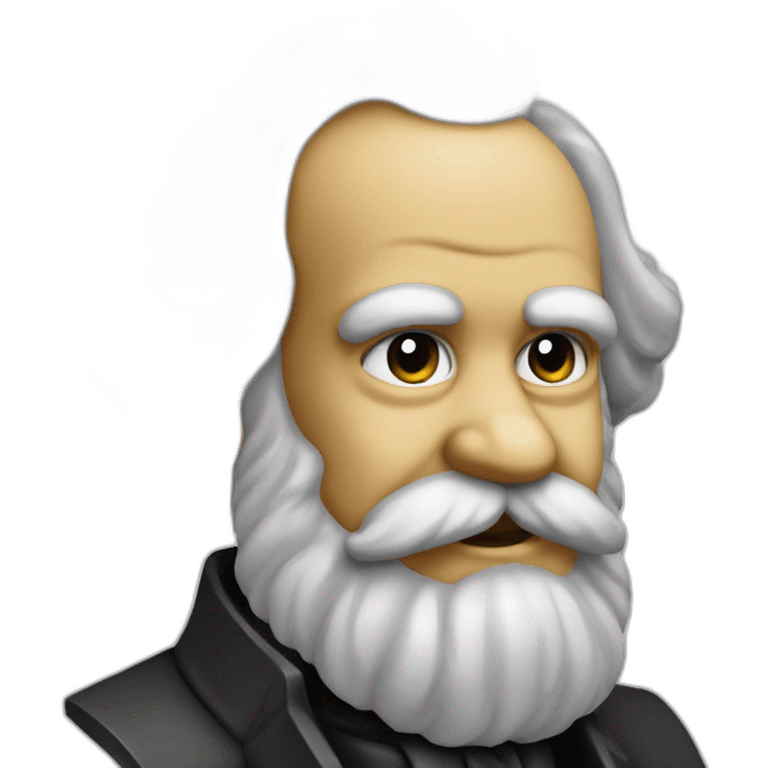 karl Marx thumb up emoji