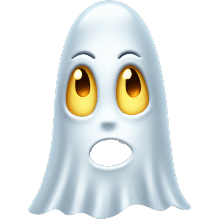 Sally the ghost that haunts Job Lot with a flickering light emoji